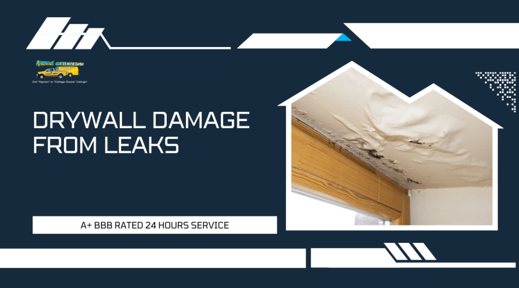 Drywall Damage from Leaks | Rancho Cucamonga Guide