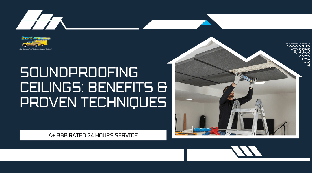 Soundproofing Ceilings: Benefits & Proven Techniques