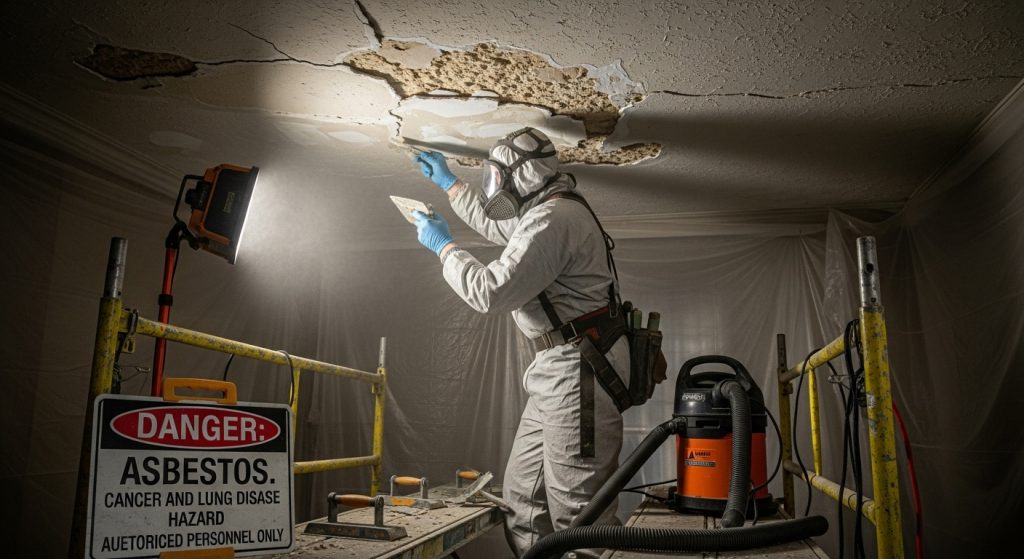 Asbestos Ceiling Repair Upland